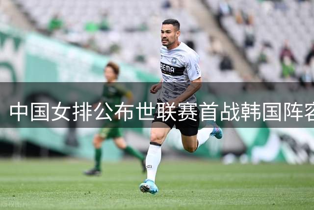 中国女排公布世联赛首战韩国阵容 两小将无缘名单